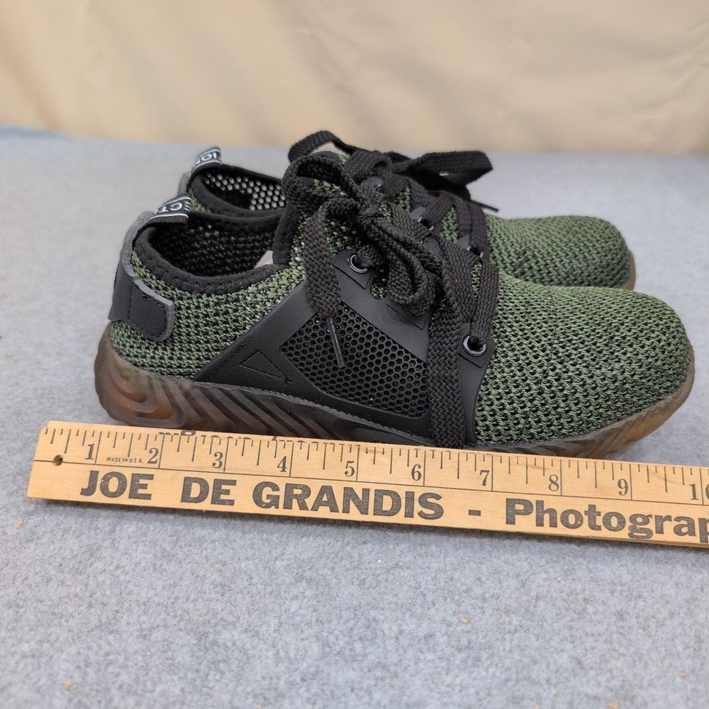 Indestructible Shoes Ryker‎ Steel Toe Safety Sneakers Olive Green Mens 6.5 NA305 - Picture 8 of 8